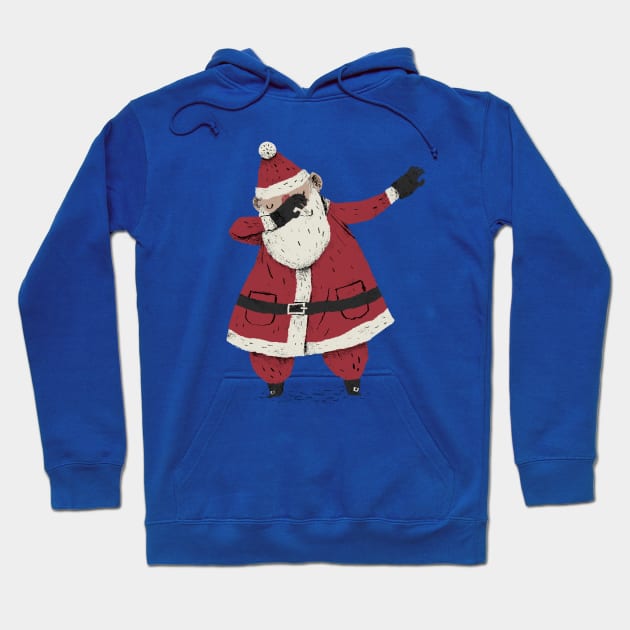 dabbing santa Hoodie by Louisros